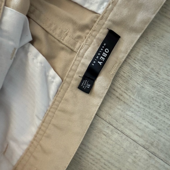 Obey Tan Cargo Pants Men’s 31 Waist - Picture 5 of 8